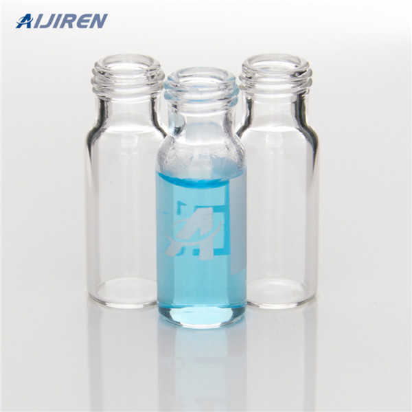 lids chromatography sample vials flat base